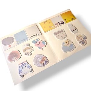 Korean cartoon Sticky Note SET Bundle Maru, BOOTO, Pororo, ernest hummingbird
